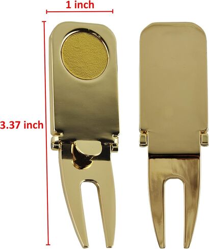 Cigar Holder, Magnetic Golf Divot Repair Tool and Ball Marker, 3 in 1 Golf Accessory Tool, Gift for Man, Metal Zinc Ally in Kuwait
