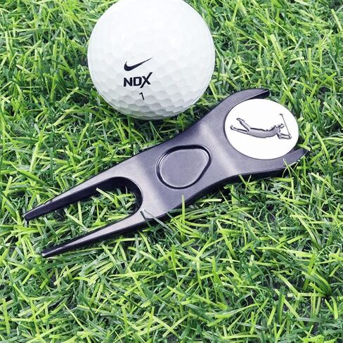 Yliebeter Divot Repair Tool with Magnetic Ball Marker Golf Divot Tools Golf Gifts for Men and Women Golfers in Kuwait