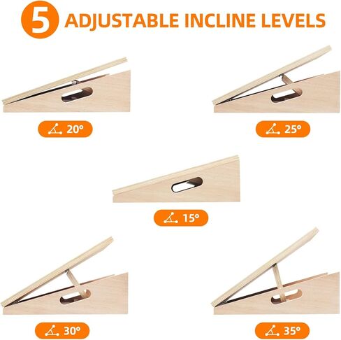 لوح خشبي مائل احترافي، لوح مائل لنقالة الساق، لوح مائل قابل للتعديل ونقالة العجل، لوح مائل لتمديد الساق in Kuwait