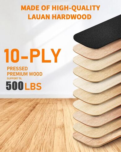 لوح خشبي مائل احترافي، لوح مائل لنقالة الساق، لوح مائل قابل للتعديل ونقالة العجل، لوح مائل لتمديد الساق in Kuwait