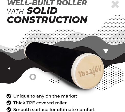Yes4All Premium Surf Balance Board Trainer with Adjustable Stoppers for Improve Balance, Build Strength & Surf Trainer in Kuwait