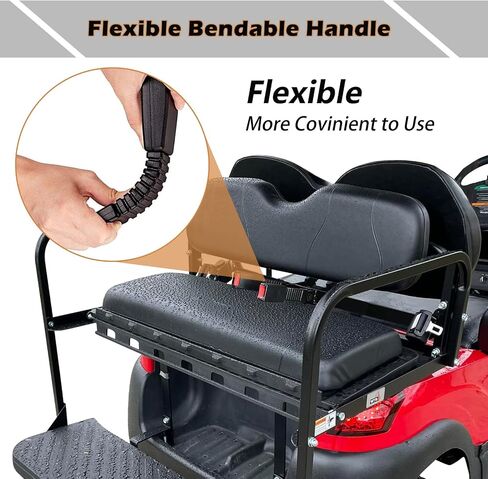 Golf Cart Seat Belts Retractable 47.64" Universal Seat Belts for Golf Cart EZGO TXT RXV, Yamaha, Club Car, UTV, ATV(2 Sets) in Saudi Arabia