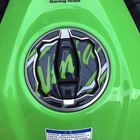For Kawasaki Ninja 400 Tank Pad 5D Real Carbon Fiber Motorcycle Fuel Tank Pad Kit Pad Motorcycle Decal Vinyl Tank ProtectorSide Fuel Knee Guard Sticker Fuel Tank Protector in Saudi Arabia