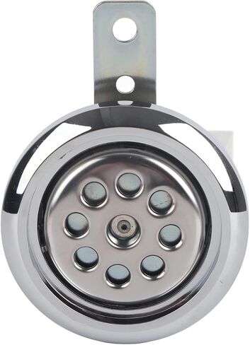 Waterproof Loud Horn Universial Motorcycle Horn Waterproof 105dB Loud 12V 85mm W Honeycomb Chrome Cover in Saudi Arabia