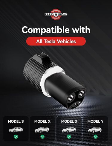 باريس رون المستوى 2 شاحن EV، 48 أمبير UL المدرجة 11.5KW شاحن EV للمنزل المستوى 2 مع التحكم في التطبيق، واي فاي وبلوتوث المستوى 2 شاحن EV مع كابل 25 قدم للمركبات الكهربائية الداخلية والخارجية in Kuwait