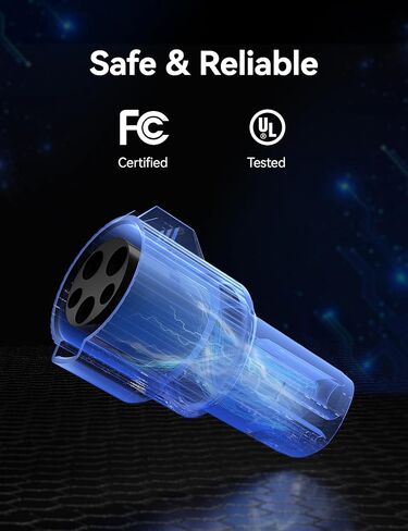 باريس رون المستوى 2 شاحن EV، 48 أمبير UL المدرجة 11.5KW شاحن EV للمنزل المستوى 2 مع التحكم في التطبيق، واي فاي وبلوتوث المستوى 2 شاحن EV مع كابل 25 قدم للمركبات الكهربائية الداخلية والخارجية in Kuwait