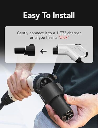 باريس رون المستوى 2 شاحن EV، 48 أمبير UL المدرجة 11.5KW شاحن EV للمنزل المستوى 2 مع التحكم في التطبيق، واي فاي وبلوتوث المستوى 2 شاحن EV مع كابل 25 قدم للمركبات الكهربائية الداخلية والخارجية in Kuwait