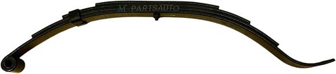 M-Parts Auto 2 × 24.62 بوصة نهاية نصف قطر 4 أوراق زنبركية سعة 2000 رطل لكل محور، عرض 1.75 بوصة × ارتفاع 4 بوصة، زنبرك أوراق جلبة من النايلون - معرف عين 11/16 × معرف جلبة 9/16 بوصة. (زوج واحد) MAT-179 in Kuwait