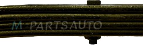 M-Parts Auto 2 × 24.62 بوصة نهاية نصف قطر 4 أوراق زنبركية سعة 2000 رطل لكل محور، عرض 1.75 بوصة × ارتفاع 4 بوصة، زنبرك أوراق جلبة من النايلون - معرف عين 11/16 × معرف جلبة 9/16 بوصة. (زوج واحد) MAT-179 in Kuwait