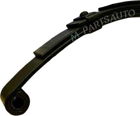 M-Parts Auto 2 × 24.62 بوصة نهاية نصف قطر 4 أوراق زنبركية سعة 2000 رطل لكل محور، عرض 1.75 بوصة × ارتفاع 4 بوصة، زنبرك أوراق جلبة من النايلون - معرف عين 11/16 × معرف جلبة 9/16 بوصة. (زوج واحد) MAT-179 in Kuwait