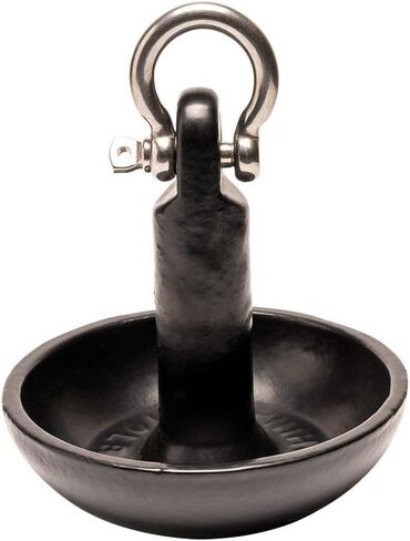 مجموعة مرساة الفطر الفاخرة من نيوبورت بوزن 15 رطل مع حقيبة وحبل وعوامة وأجزاء صلبة من الفولاذ المقاوم للصدأ in Kuwait