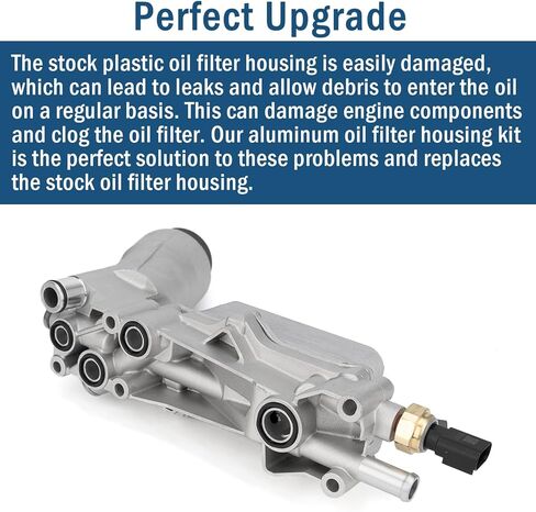 926-959 Aluminum Engine Oil Cooler & Filter Housing Kit with Sensors and Gaskets 926-876 Fit for Chrysler 200 300 Dodge Charger Challenger Journey Wrangler Ram, ProMaster 3.6L V6 in Kuwait