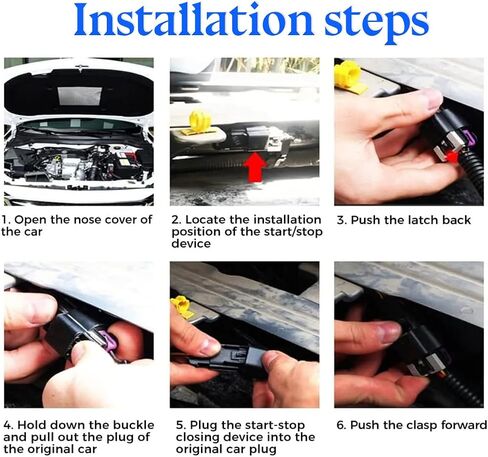 zipelo Car Auto Start Stop Disable Delete Eliminator Disabler Canceller, Vehicle Accessories Compatible with Enclave Encore Equinox Malibu Cruze (2019-2023) CT6 XT4 XT5 XT6 (2019-2022) in Saudi Arabia