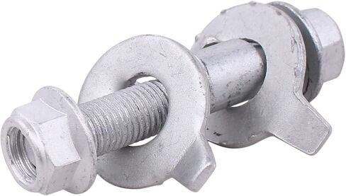 XtremeAmazing 14mm Cam Bolt Kit الجبهة اليسرى واليمنى عجلة قابل للتعديل الحدبة تصحيح محاذاة كيت حزمة من 8 in Saudi Arabia