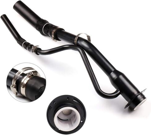 ECCPP Fuel Gas Tank Filler Neck Tube Pipe F85Z9034TA Fuel Tank Tube Fit for 1997-1998 for Ford for F-150 1997-1998 for Ford for F-250 1997 for Ford for F-250 HD (Does Not Fit Flareside) in Saudi Arabia