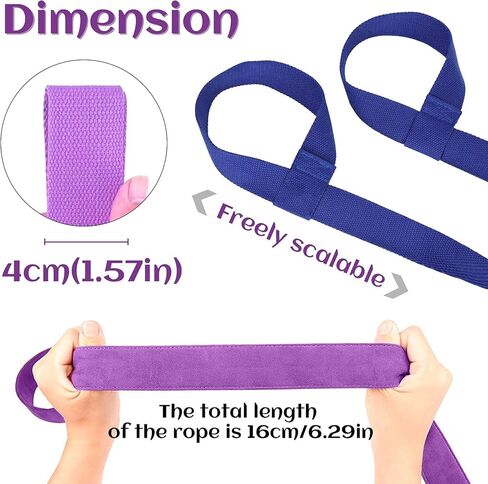 5 Pack All-Purpose Yoga Mat Strap Sling, Roller Ice Skate Leash Reusable Adjustable Ski Boots Carrier Strap Shoulder Sling, Exercise Stretching Band Exercise Mat Carrier Anti-Tear in Kuwait