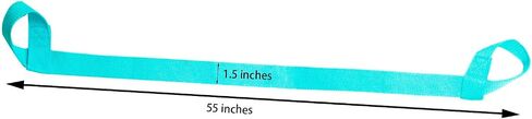 XIAOXGXF 2 Packs Yoga Mat Strap Yoga Mat Sling Yoga Mat Carrier (Black+Sky Blue) in Saudi Arabia