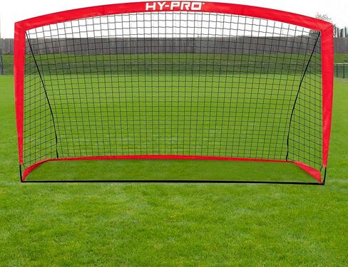 هدف كرة القدم المرن من Hy-Pro، هدف كرة القدم المحمول مع حقيبة حمل للأطفال البالغين في الأماكن المغلقة والمفتوحة in Kuwait