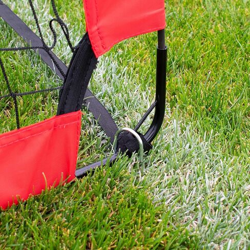 هدف كرة القدم المرن من Hy-Pro، هدف كرة القدم المحمول مع حقيبة حمل للأطفال البالغين في الأماكن المغلقة والمفتوحة in Kuwait