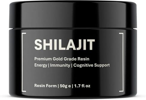 Pure Organic Shilajit Resin | Authentic Himalayan Gold Grade Harvested 16,000-18,000 ft | 100% Pure Unfiltered | 85+ Trace Minerals and Fulvic Acid for Energy and Immune Support | 100-day Supply in Saudi Arabia