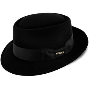 Stetson Cranston Wool Felt Porkpie Hat in Saudi Arabia