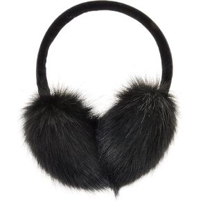 ZLYC Womens Girls Winter Fashion Adjustable Faux Fur EarMuffs Ear Warmers