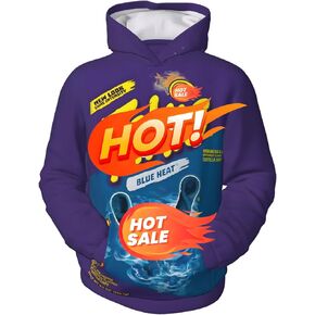 Kid's Purple Hoodie Novelty Hoodies Sweatshirts