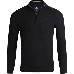 سترة Ben Sherman للرجال - سترة كاجوال مريحة بسحاب ربع للرجال (S-XL)