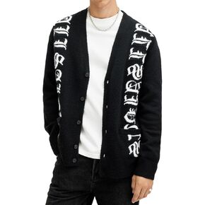 AllSaints Men's Scripture Cardigan