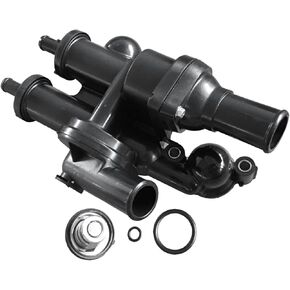 Thermostat W/Housing Assembly For 2007-2014 Chrysler 200 Sebring For 2007-2018 Dodge Avenger Caliber Journey For 2007-2017 Jeep Compass Patriot 1.8L 2.0L 2.4L L4 3.6L V6 902-319 68003582AB