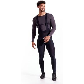PEARL IZUMI Men's Thermal Bib Tights, Repels Water with Elite Chamois, High-Stretch & Breathability Plus Safety Elements