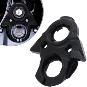 JFG RACING Ignition Key Switch Cover for Surron Light Bee,CNC Key Set Lock Cylinder Cover Ring Trim for Electric Dirt Bike Surron Light Bee X/Surron Light Bee S/X160/X260-Imitation Carbon Fiber in Saudi Arabia