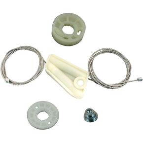 for Mini Cooper R52 R57 2005 2012 ONLY Convertible Quarter Window Regulator Repair Kit Left Or Right (RIGHT)