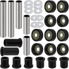 M MATI Rear A-Arm Suspension Bushing Rebuild Kit for Suzuki KingQuad 450 700 LT-A450X LT-A700X 51236-40B00 61551-31G00 51255-18900 08211-10281