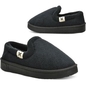 Hurley Kids Slippers Comfortable and Easy Slip-On Style for Little and Big Kids, Versatile Wear for Indoor & Outdoor Adventures, Terrie