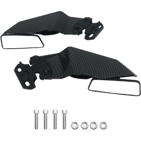 Rear View Mirrors Motorcycle Wing Side Rearview Mirror for K-awasaki Ninja 250 300 400 650 ZX6R ZX10R ZX14R