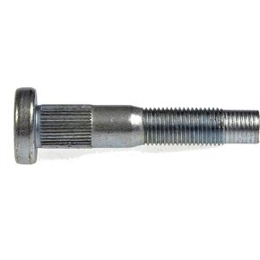 Dorman 610-431 Rear M14-1.50 Serrated Wheel Stud - 15.87mm Knurl, 80.25mm Length Compatible with Select Chevrolet / GMC Models, 10 Pack