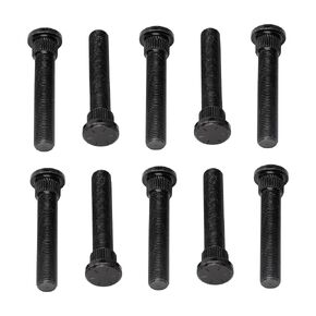 Wheel Stud Bolt for 1965-2004 Ford Mustang, 1973-1987 Chevy C10, Extended Extra Length 1" Longer Than Stock 10PCS