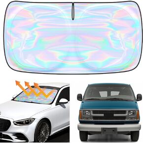 for Chevrolet Equinox 2010-2017 Windshield Sun Shade Cover - Custom Fit Chevrolet Equinox SunShade Foldable Front Window Sunshade Sun Visor Protector Block UV Rays Keep Your Car Cooler Car Accessories