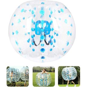 Inflatable Bumper Balls for Adults, Sumo Balls Human Hamster Balls for Adults, Body Bumpers Ball Full Body for Outdoor Team Gaming Play (2PC (5FT))