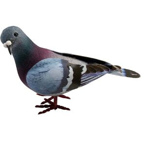 JIANWEI 1pc Simulation Pigeon, Artificial Foam Pigeon Model, Lifelike Pigeon Fake Pigeon, Mini Artificial Birds Home Decoration Garden Ornaments, Animal Doll(Random)
