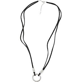 Eye See Eyeglass Holder Chain Necklace for Eyeglasses,Sunglasses, Reading Glasses - Leather/Metal Construction - for Men and Women