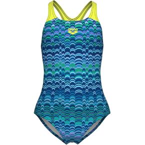 ARENA Girls Performance Ondulation Swim Pro Back Swimsuit Kids' One Piece Bathing Suit