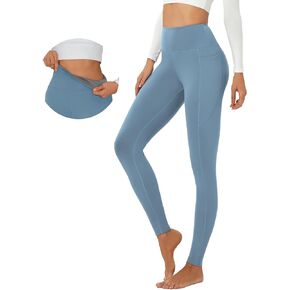 Yoga Pants Women Tummy Control Leggings for Women Active Gym Pants High Waisted Workout Leggings with Pockets