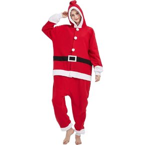 III HHONS Onesie Adult Costume Animal Pajamas Halloween Cosplay Sleepwear for Women/Men
