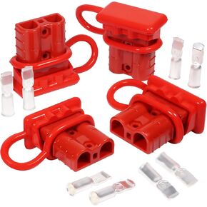 175A 600V بطارية توصيل سريع قطع موصلات مع 1/0 AWG كابل المقابس 2pack