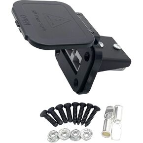 50A Plug Mounting Panel for Anderson SB50 Series Connectors Flush Mount Recessed Plate (Gray-1pc)