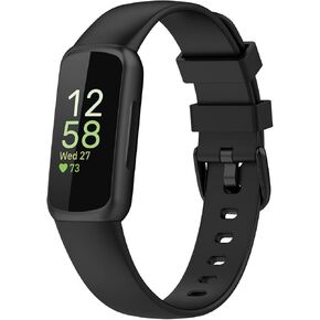 honecumi Replacement for Fitbit Inspire 3 Bands for Women, Inspire 3 Silicone Sport Watch Band Wristband Strap Bracelets for Men, Inspire 3 Sport Colorful Bands Accessories for Holiday,S/L