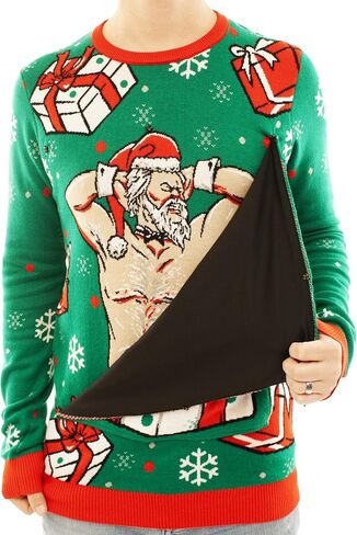 Ugly Christmas Party Knitted Ugly Christmas Sweater for Men and Women - Funny Santa in Saudi Arabia