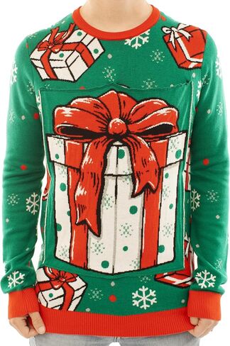 Ugly Christmas Party Knitted Ugly Christmas Sweater for Men and Women - Funny Santa in Saudi Arabia
